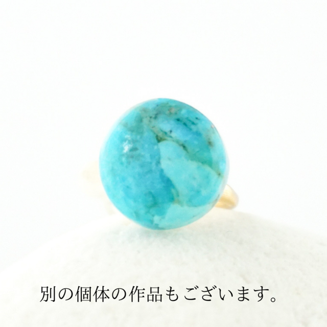 福袋 オンライン 原石の風合い F】天然石 イヤーカフ 一点物 トルコ石 ターコイズ アクセサリー
