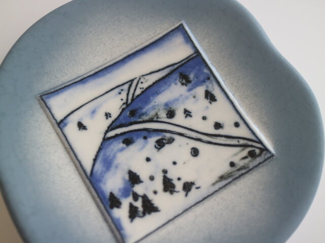 ARABIA / Helja ヘルヤ 小さな陶板/ SYKSY 冬 No.4484 | iichi 日々の