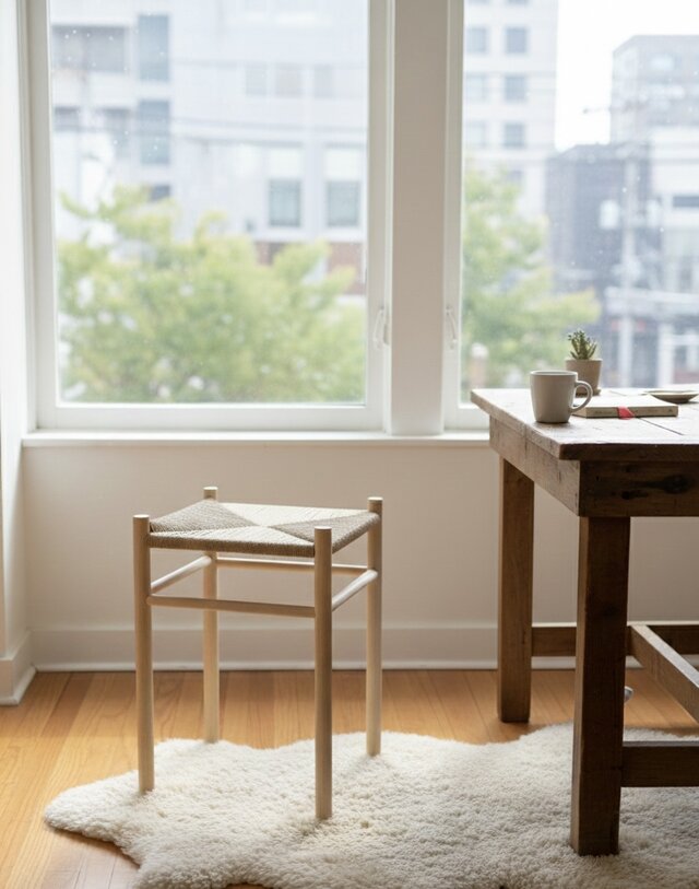 ペーパーコードスツール SHIKAKU | iichi 日々の暮らしを心地よくする