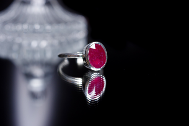 New『Garnet』の世界でひとつの天然石リングsilver925 + 22kgf