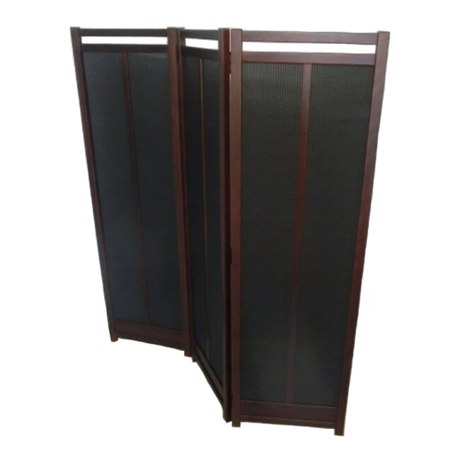受注製作 竹製 スクリーン パーテーション ブラック竹 04 | iichi 日々