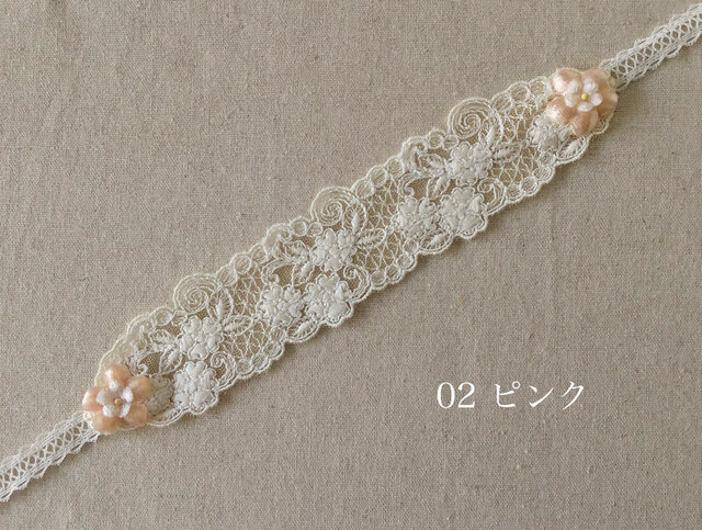 〜♡〜断捨離SALE品〜♡〜フランスアンティーク 布花 いっぱい ヘッドドレス ドール用染め花付きレースのヘッドドレス(L) | iichi 日々の暮らしを