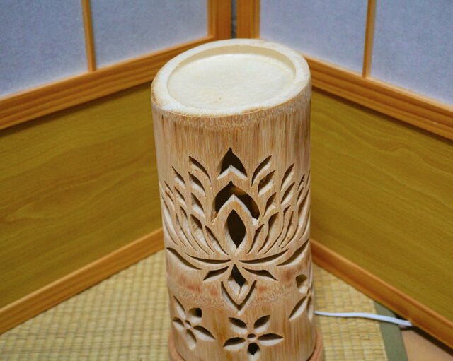 竹灯り 〜花遊び〜 竹灯籠 孟宗竹 | iichi 日々の暮らしを
