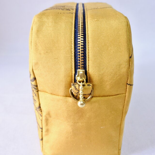 帯リメイク 四角いミニバック | iichi 日々の暮らしを心地よくする