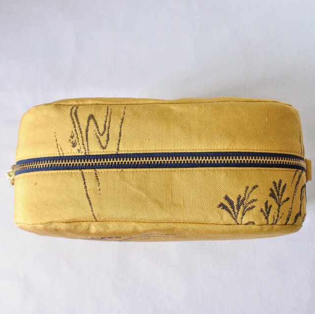 帯リメイク 四角いミニバック | iichi 日々の暮らしを心地よくする