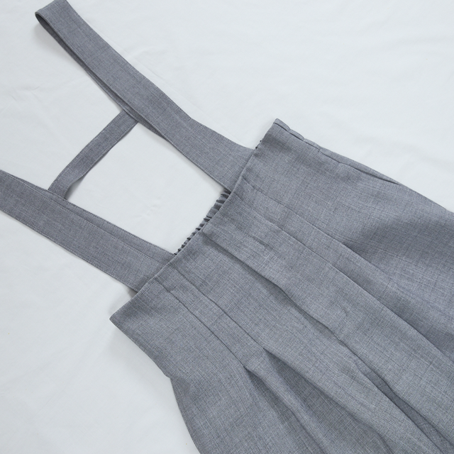 3サイズ】着回し抜群 肩紐を取り外せる 2Way 大人女子なハイウエスト