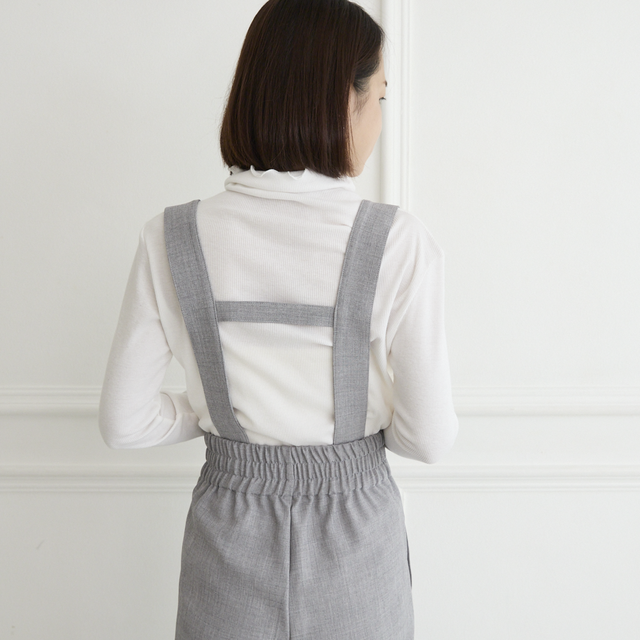 3サイズ】着回し抜群 肩紐を取り外せる 2Way 大人女子なハイウエスト