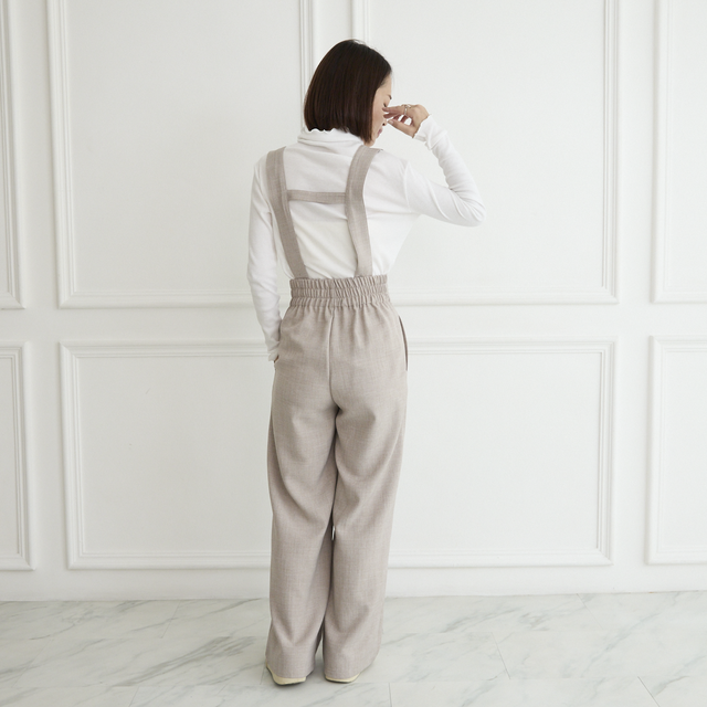 3サイズ】着回し抜群 肩紐を取り外せる 2Way 大人女子なハイウエスト