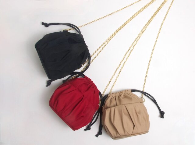 【専用】少し大きめタック入りバッグ・ミニ巾着バッグ it-66568fd59413c-1200.jpg