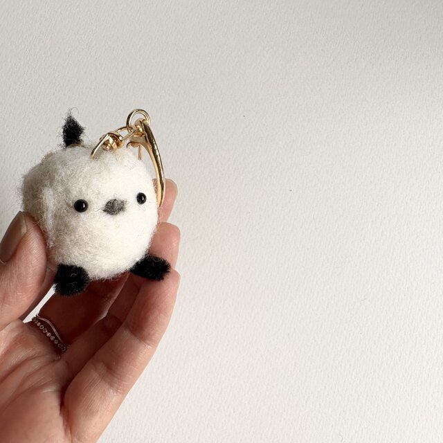 しまえながちゃん❅バックチャーム 再販】カラフルドロップと選べる♪シマエナガちゃんのミニじゃら