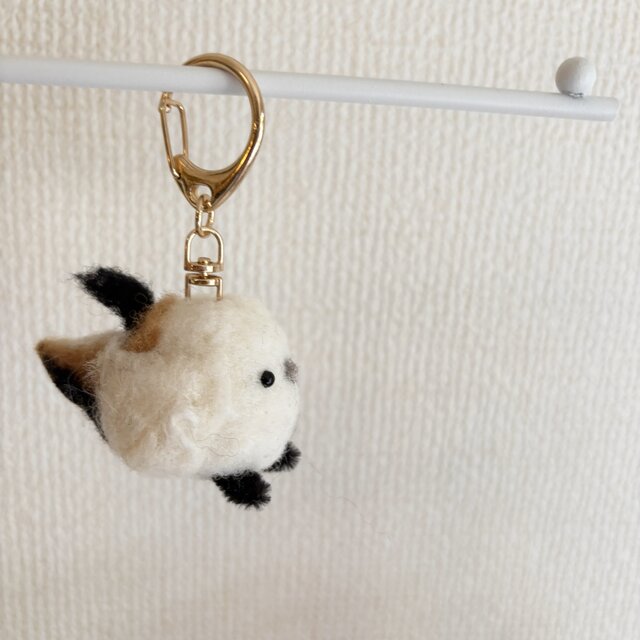専用商品K-8504 じゃれ猫チャーム 香水瓶チャーム(シマエナガ) シャカシャカレジンチャーム シャカシャカモールド シマエナガ