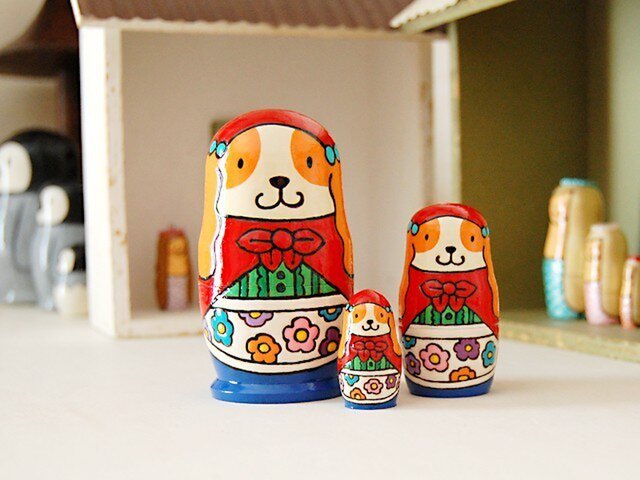 【CBT114】10cm級 マトリョーシカ (中) スベトラーナ 赤ずきんちゃん CBT114】10cm級 マトリョーシカ (中) スベトラーナ 赤ずきんちゃん