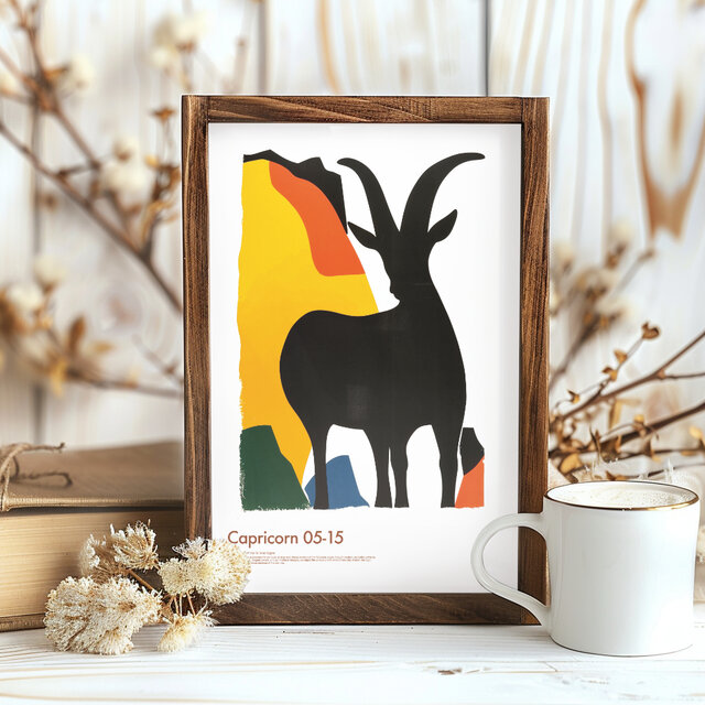 オリジナル12星座シリーズ/ 山羊座 |植田明志