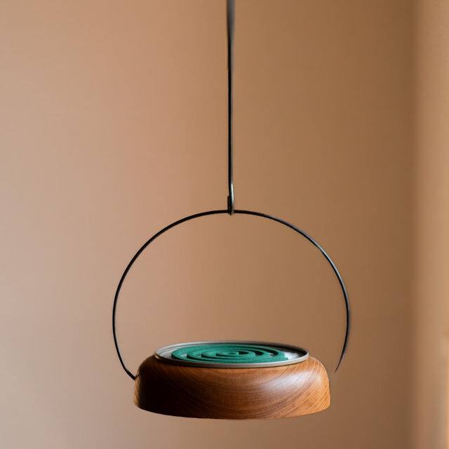 蚊取り線香ホルダー　アース製薬専用　【ケヤキ 】