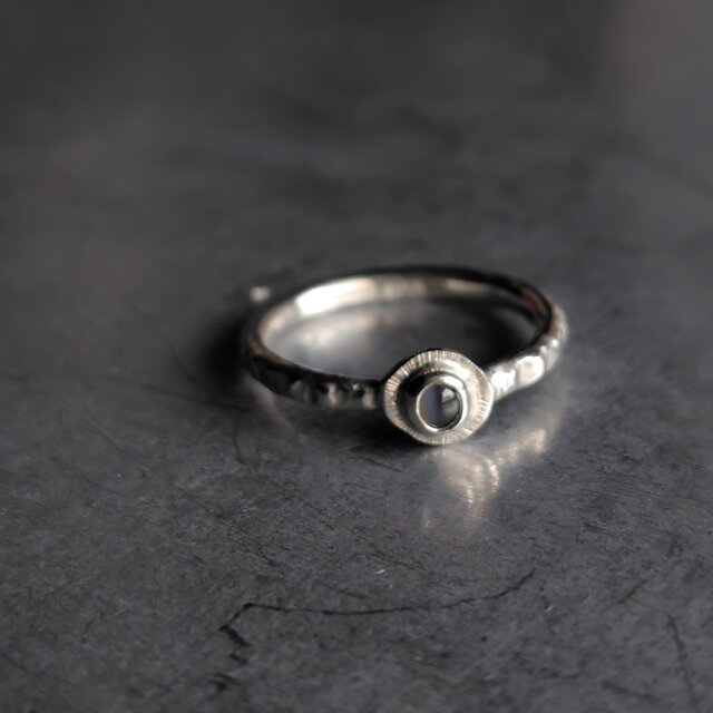 アレキサンドライトキャッツアイシルバーリング#9.5 | iichi 日々の