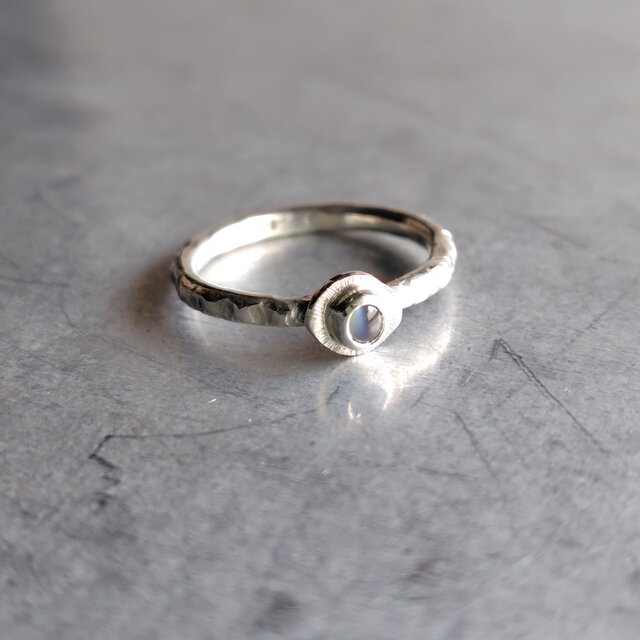アレキサンドライトキャッツアイシルバーリング#9.5 | iichi 日々の
