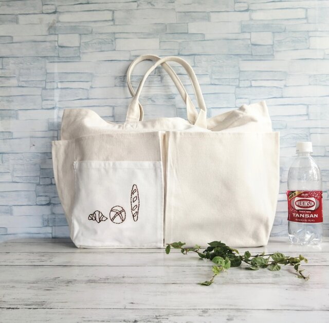 ボストンバッグ　刺繍 ショップニコニコ ShopNikoNiko バタフライ刺繍 ヴィンテージ風