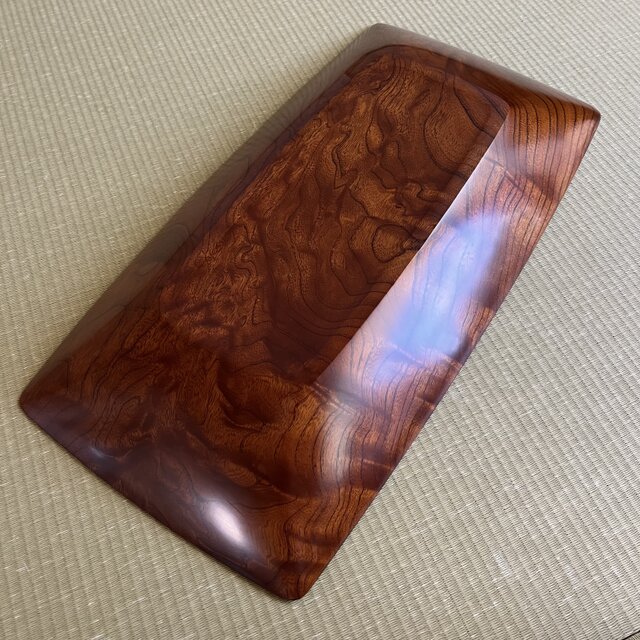展覧会出品作 欅拭漆盛器(けやきふきうるしのもりき) IM691 | iichi