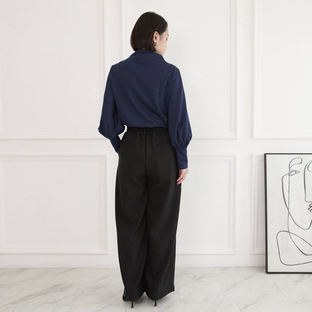 黒パンツ ウエストゴム ロゴプリント Classic Logo Cargo Pants ボトムス｜皇治プロデュースブランドMADBRO