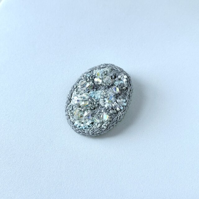  #309デザインブローチ VERY STORE セレクション]パールオーバルブローチ | KOBUNSHA