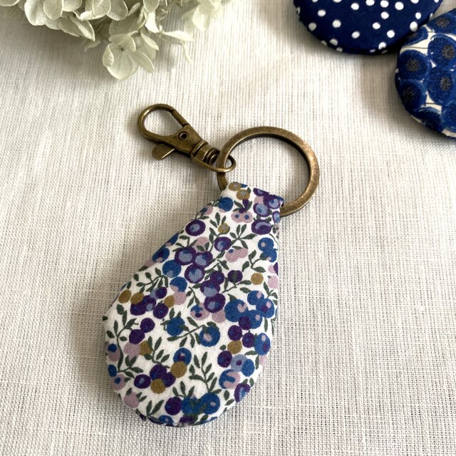 ＊リバティキーホルダー＊ふんわりキーホルダー