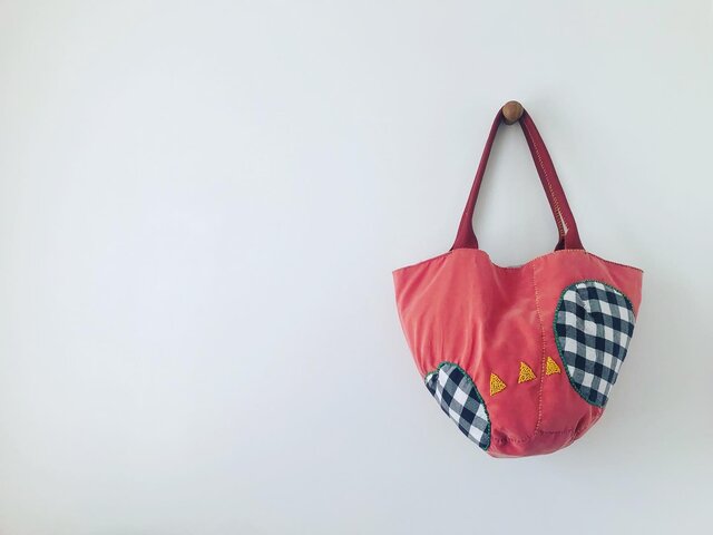 Bag 手縫いのバッグ 布製 スローファッション ハンドメイド 2024