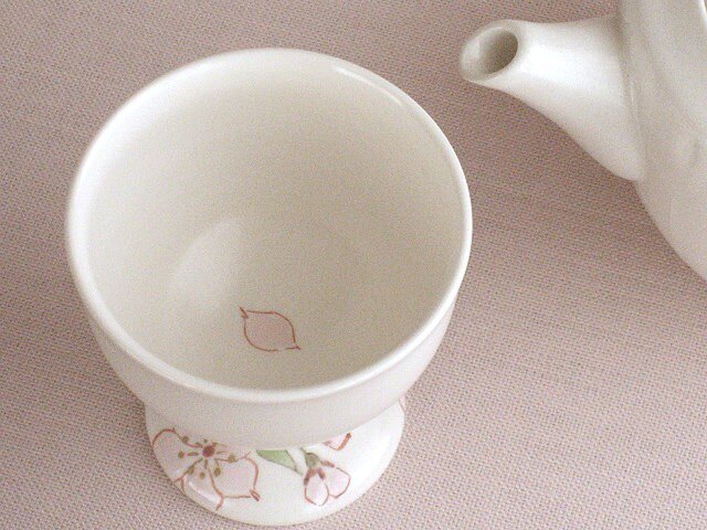 色絵金彩足付盃 桜の画像1枚目