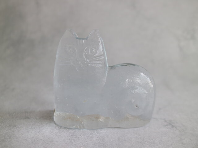 訳ありLisa Larson　リサ・ラーソン　ネコ　クリスタルガラス　オブジェ it-668f46ed83c37-1200.jpg