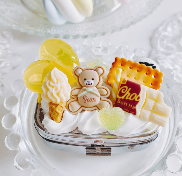 pastel yellow ピルケース スイーツデコ | iichi 日々の暮らしを