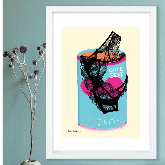 CAN　送料無料　イラスト　アート　ポスター　アートポスター　A4〜A0　 アート/sei検索　2886