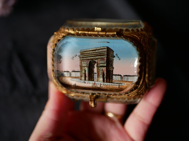 凱旋門 フランスアンティーク ジュエリーケース ジュエリー