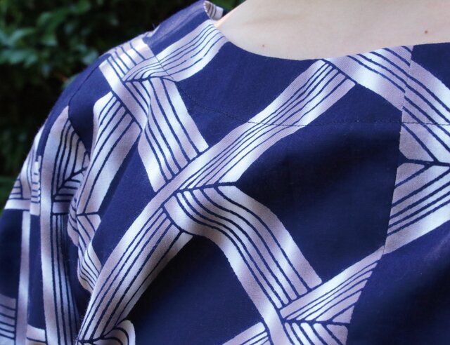 浴衣リメイクプルオーバーシャツ | iichi 日々の暮らしを心地よくする