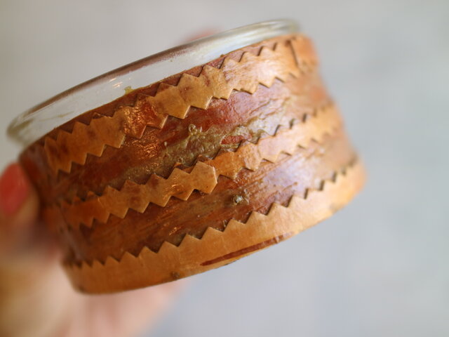 白樺のヴィンテージキャニスター / 蓋付き / 木箱 No.5394 | iichi