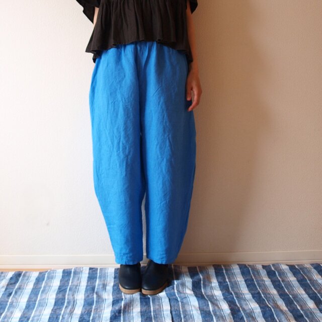 LINEN ボンタンパンツ *なつぞら*　size FREE