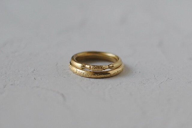 antico 真鍮リング （ピンキーリング・5号） | iichi 日々の暮らしを