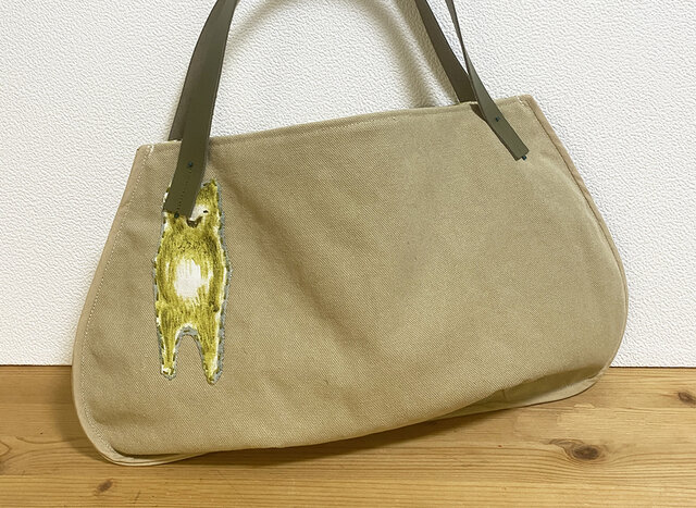 ミナペルホネン“alive”/可愛い熊模様かばん | iichi 日々の暮らしを