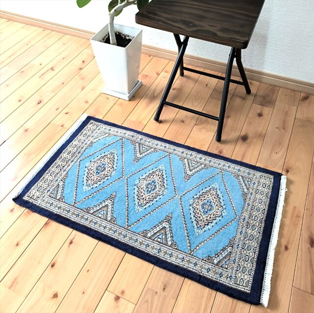 【美品】パキスタン製/絨毯/155x95 パキスタン絨毯 206×240 R | インテリアなかつ
