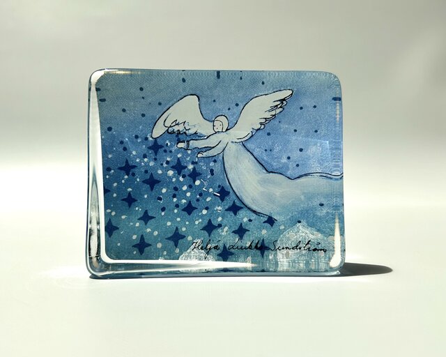 Heljä Liukko-Sundström iittala 天使 ガラスカード 天使の戯れ