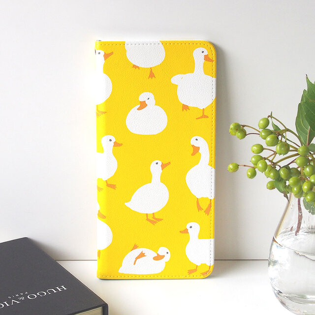 のん気なアヒル達のチケットホルダー