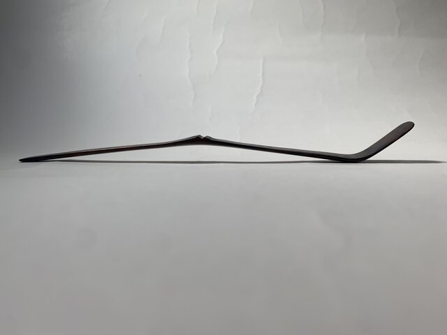 黒柿の茶杓 銘 「晴嵐」 | iichi 日々の暮らしを心地よくする