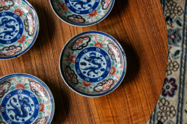 染付 色絵錦手 古伊万里　菱形皿 花鳥 金襴手　② 学芸の小部屋 -戸栗美術館-