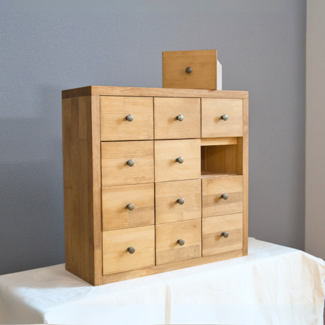 ドロワー小物収納【チェスト/キャビネット/木製】