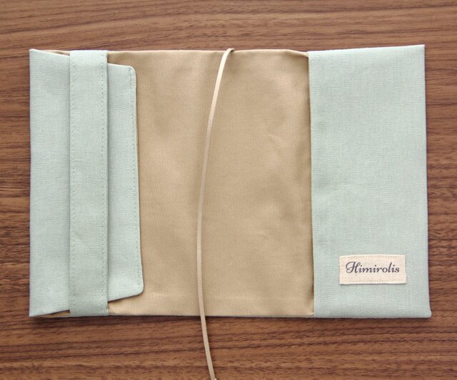 ♡REI☆ちゃん ブックカバー 刺繍 ブックカバー うさぎと紫陽花 | iichi 日々の暮らしを