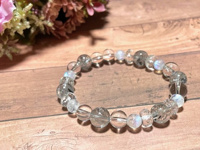 虹色の輝き* 心の傷やトラウマを癒す エレスチャルクォーツ