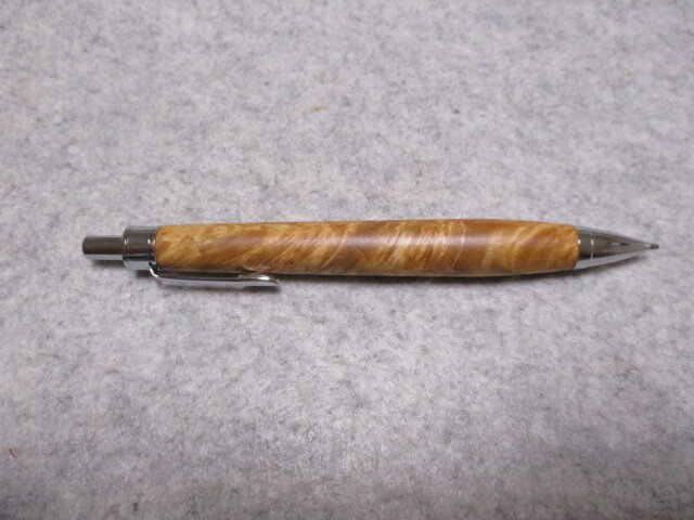 槐（エンジュ）バール 椿油仕上げ 木軸シャープペンシル | iichi 日々