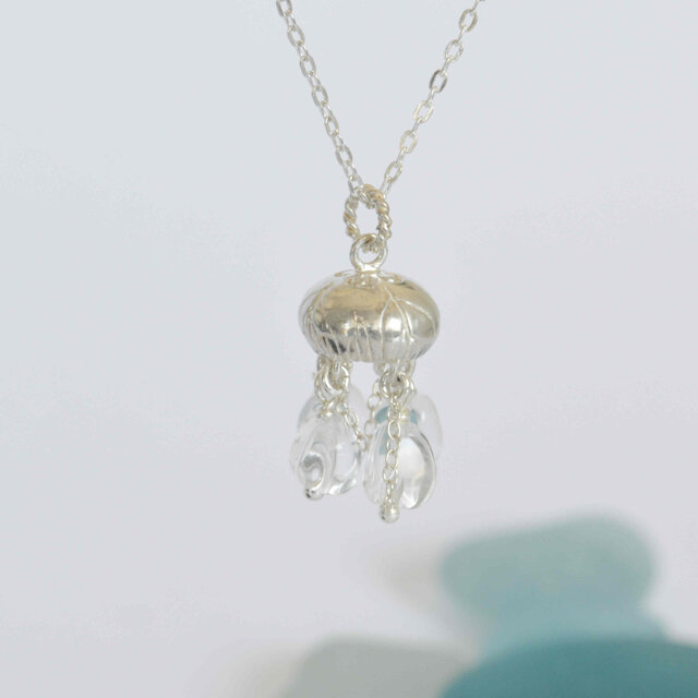 ミズクラゲのネックレス・SV<リニューアル>
