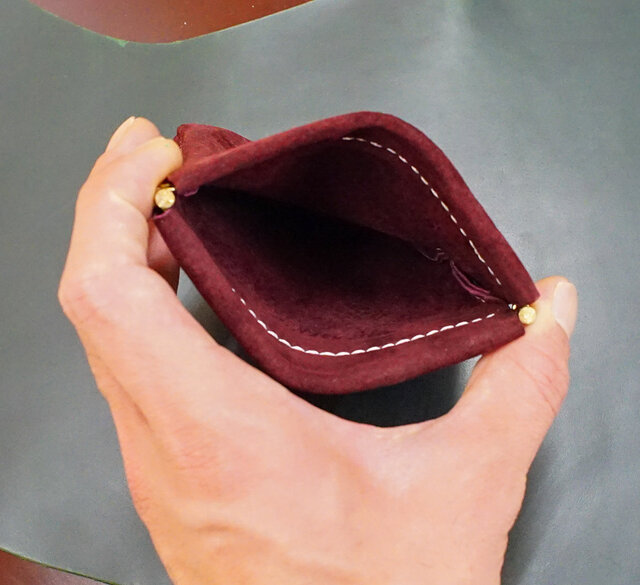 ピッグスキン　ハンドメイド 豚皮製 工芸　バック　ピッグスキン ピッグスキンハンドメイド 豚皮製 工芸バックピッグスキン