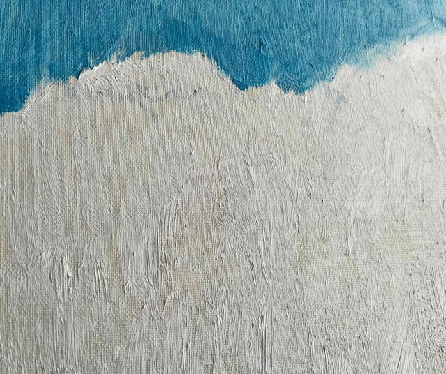 原画「稲刈り後の田園風景2」F8・油彩 | iichi 日々の暮らしを