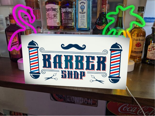 オーダー無料】バーバーショップ 理容室 美容室 ヘアーサロン 床屋