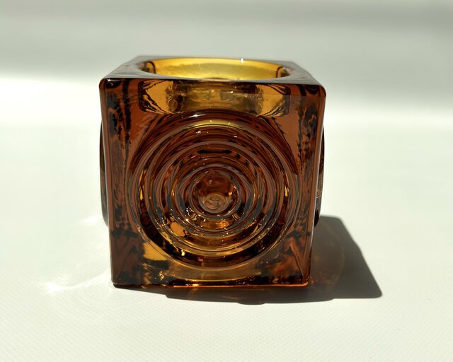 Riihimaen Lasi タマラ・アラジン Rengas 2way キャンドルホルダー